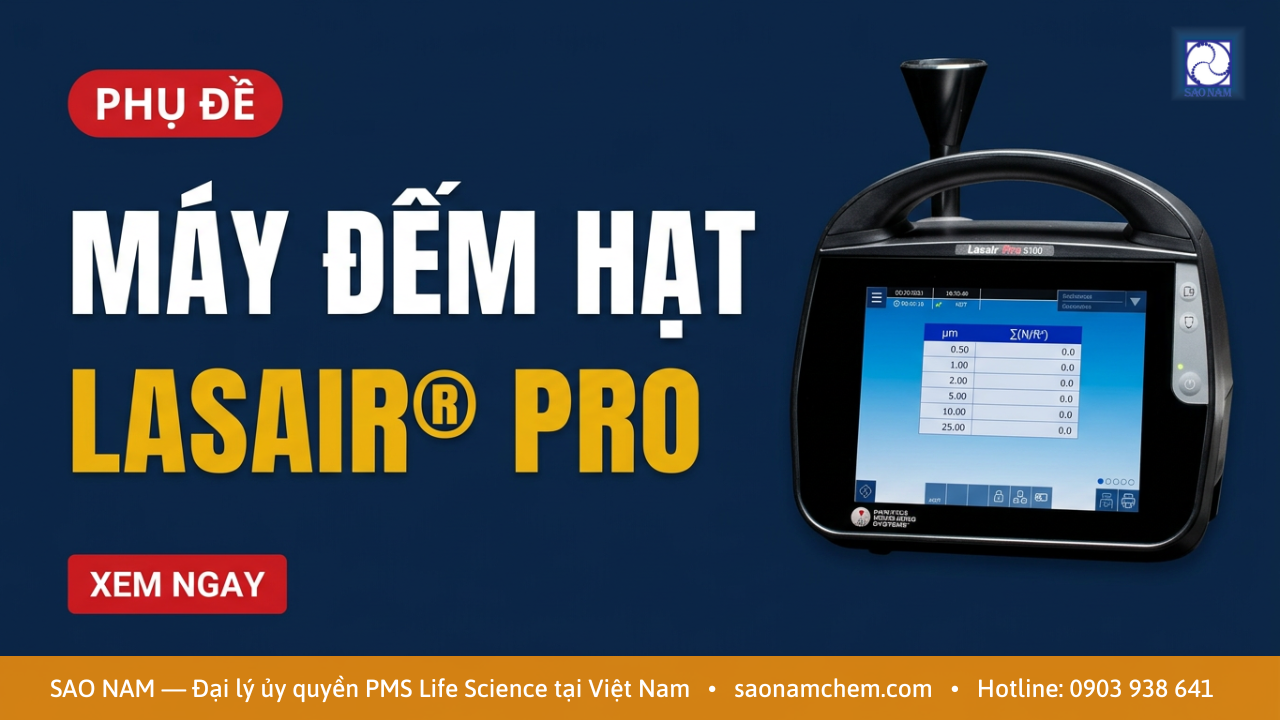Máy đếm tiểu phân cầm tay hàng đầu hiện nay: Lasair Pro®